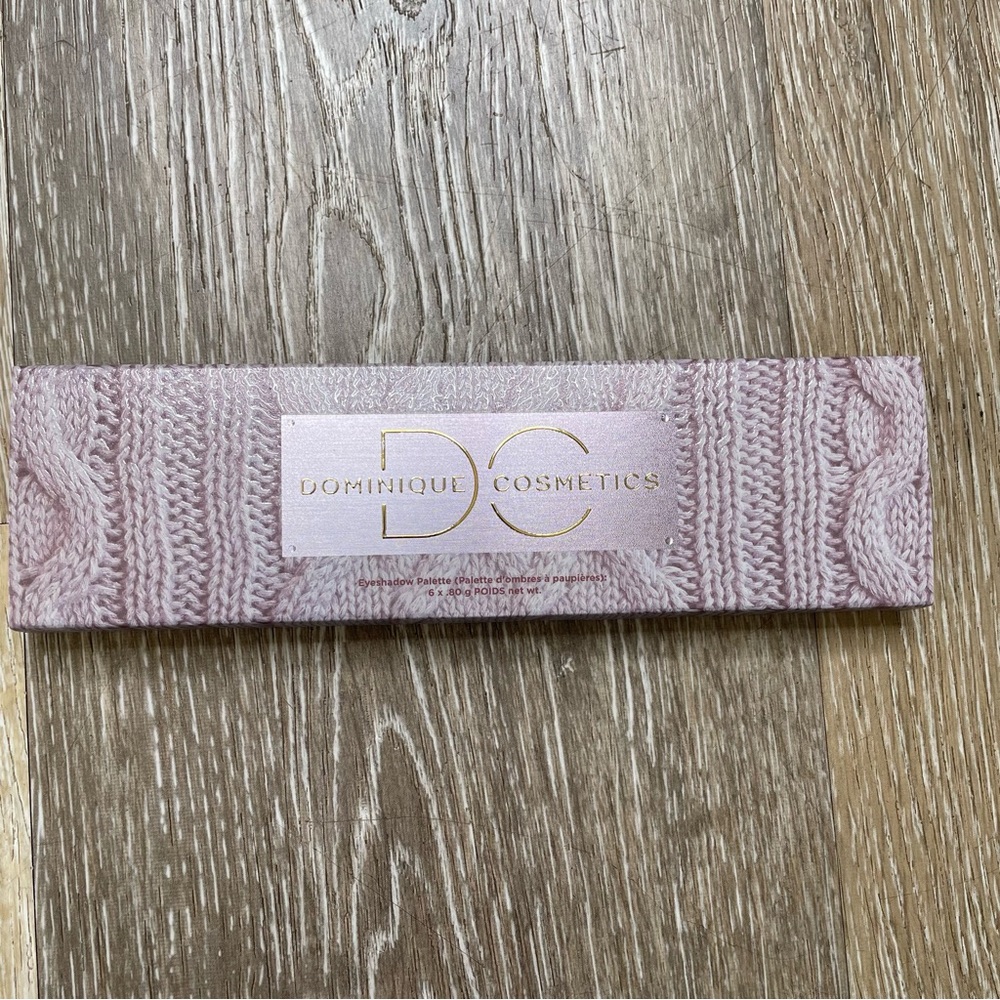 Dominique Cosmetics Sweater Weather eyeshadow palette NIB